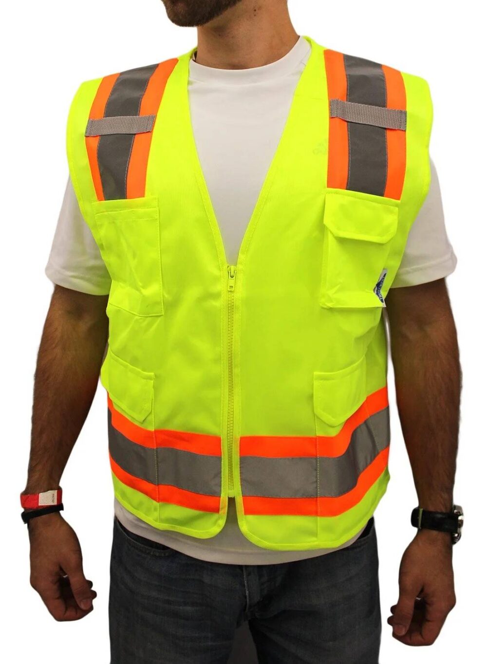 High-visibility vests