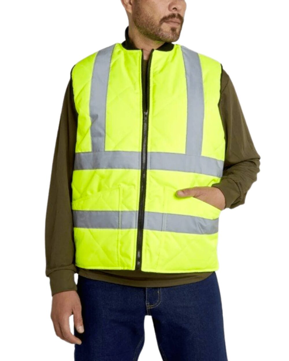 High-visibility vests